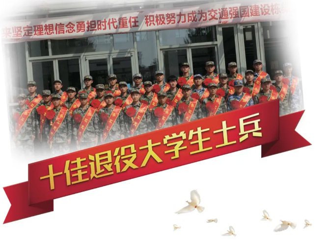北交院品牌生 | 十佳退役大学生士兵：砥砺强军志，厚植爱国情